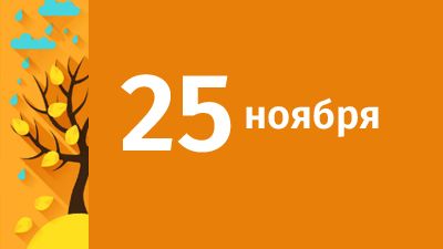 25 и 27 ноября в Свердловской области ожидаются следующие события