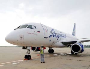 Вылетевший в Якутск «Суперджет» вернулся в Новосибирск из-за поломки