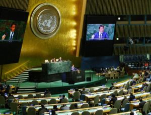 Украина пообещала лишить Россию права вето на Генассамблее ООН / Климкин заявил, будто идею поддержали более 40 стран