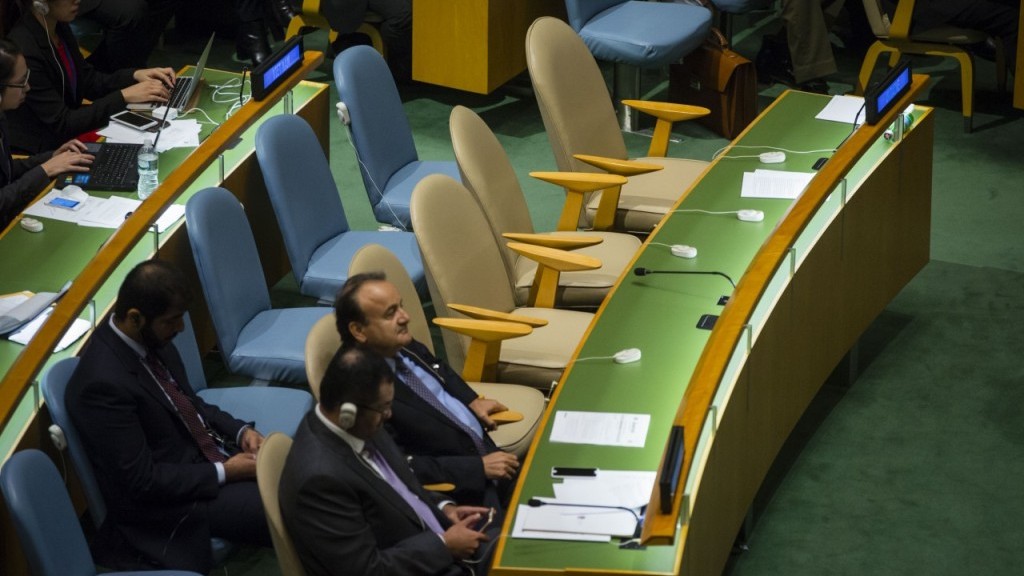 Иерусалимский манёвр: украинская делегация сбежала с заседания ООН