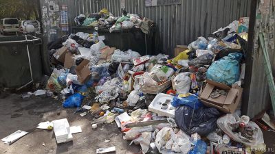 Челябинск продолжает утопать в мусоре