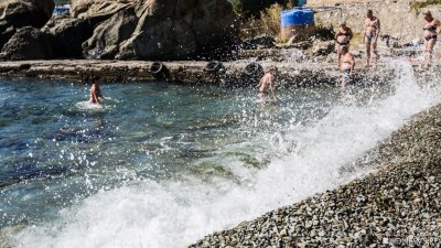 В Крыму сокращается количество пляжей