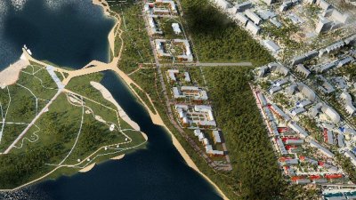 Застраивать побережье озера Чёрное в Кургане начнут в 2022 году