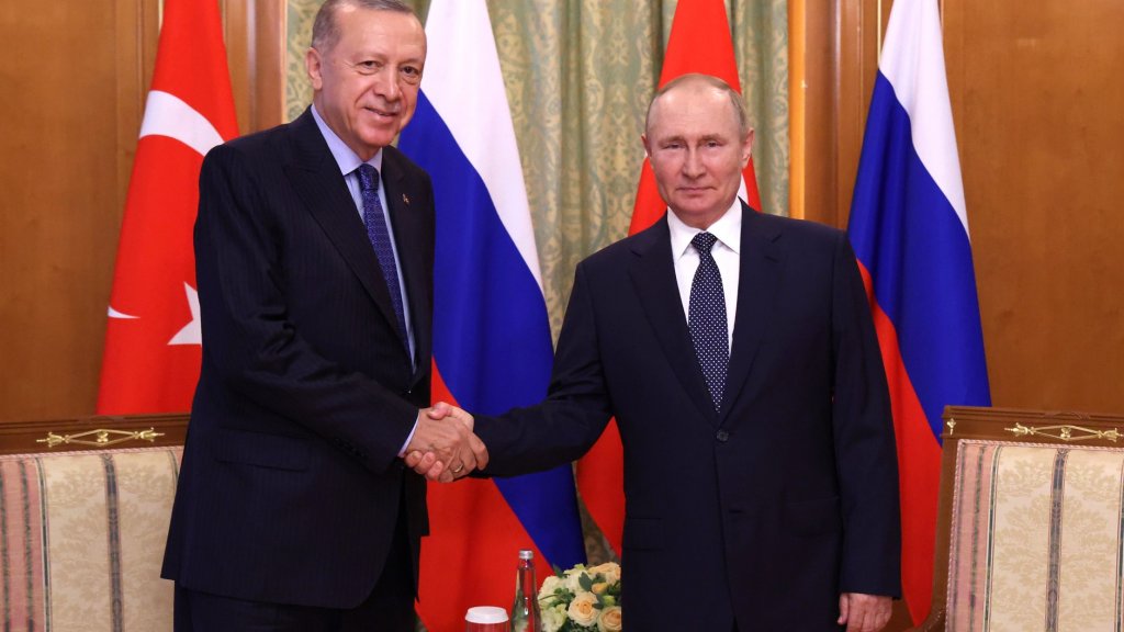 Путин и Эрдоган договорились определиться по времени и месту встречи
