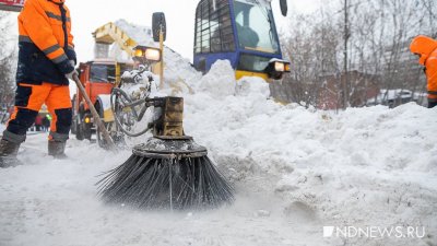 Власти: последствия снегопада будут устранять до Нового года