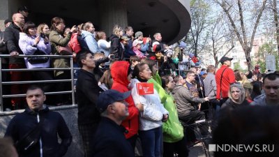 150 тысяч человек отметили День Победы в центре Екатеринбурга