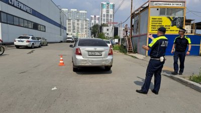 На ЖБИ трехлетнего мальчика сбила машина (ФОТО)