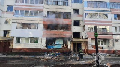 В Татарстане при взрыве газа в пятиэтажке пострадали двое