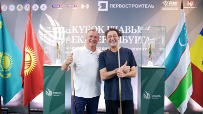 Григорий Лепс выиграл у мэра Орлова в батле по русскому бильярду (фото, видео)