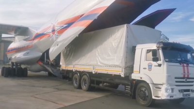 Россия отправила 28 тонн гуманитарной помощи для сектора Газа