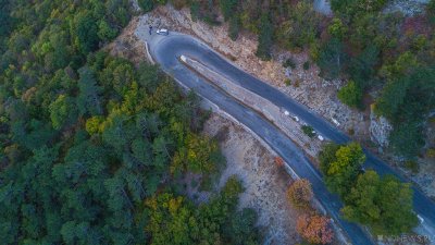 В Крыму завершили первый этап ремонта дороги Ялта – Ай-Петри