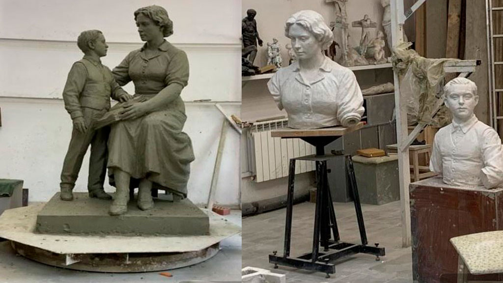 Скульптурную группу «Первый учитель» откроют в октябре (ФОТО)