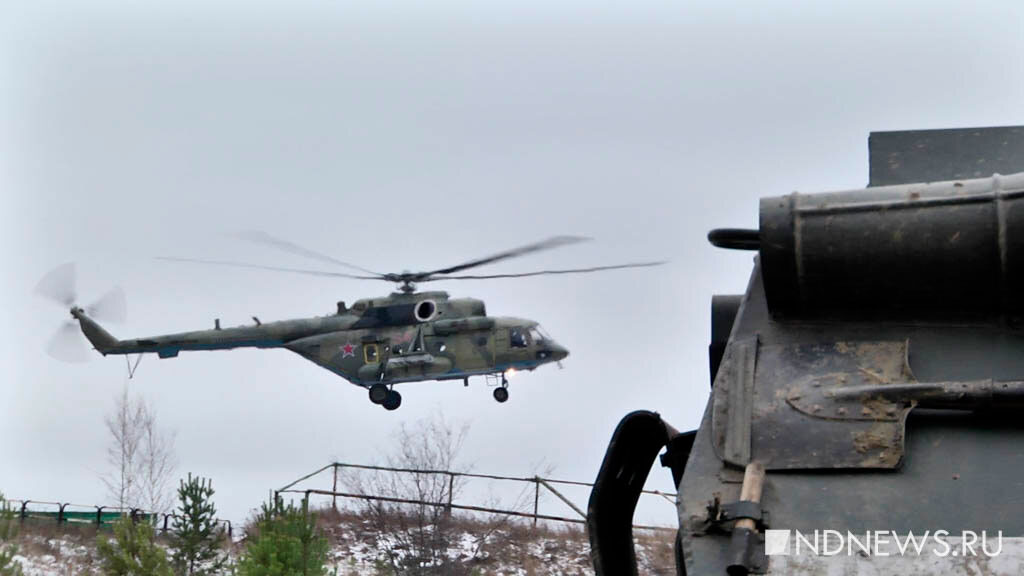 Российские войска сбили летевший к Белгородской области вертолет Ми-8 ВСУ