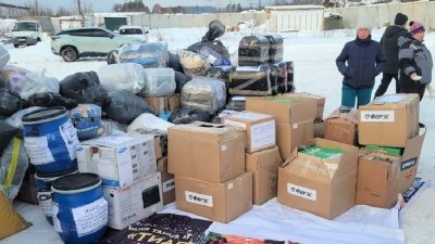 «ФОРЭС» отправил за год на Донбасс 8 гуманитарных грузов (ФОТО)