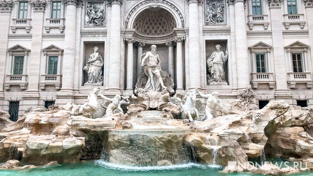 Туристы оставили в фонтане в Риме монет на 1,6 млн евро