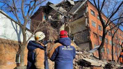 В Хакасии рухнула стена общежития