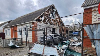 Десять домов повреждены при обстреле села под Белгородом