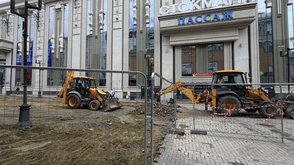 На Вайнера начался масштабный ремонт &ndash; перекрыта большая часть улицы