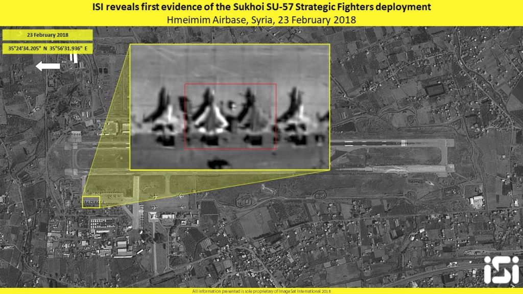 Минобороны перебросило в Сирию 4 новейших истребителя Су-57 из 12 построенных