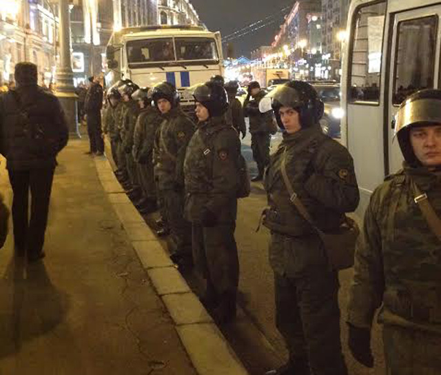 Новый Регион: Задержания гражданских активистов в Москве продолжилось на Тверской