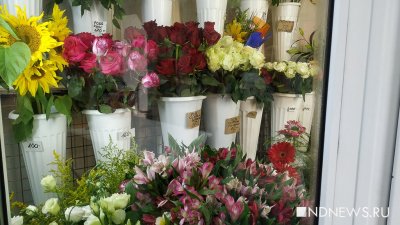 В августе в Екатеринбург привезли 168 тонн цветов