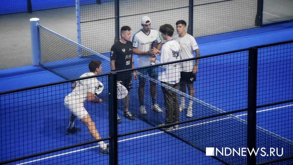 На месте бывшего КРК «Уралец» открылась первая в России падел-арена (ФОТО)