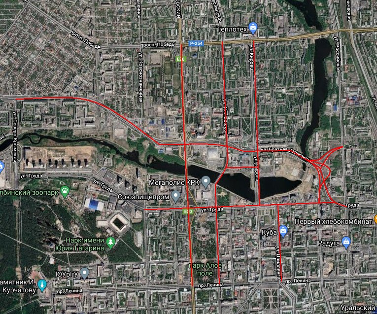 Новый День: Центр Челябинска закроют для автотранспорта (Карта)
