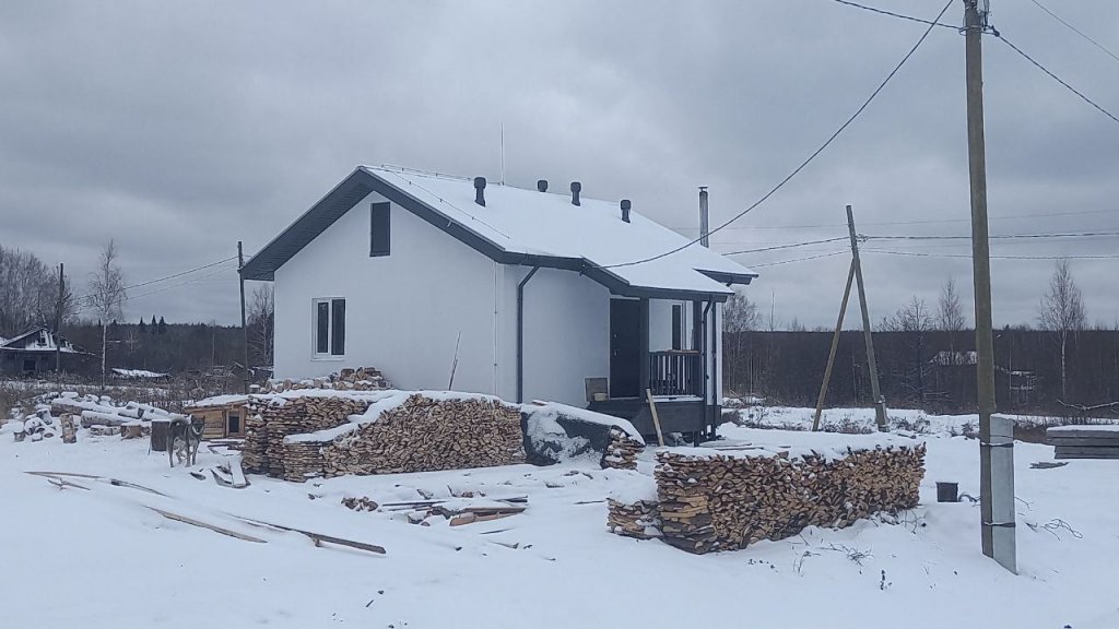 Новый День: В Таёжном завершилось строительство домов для погорельцев (ФОТО)