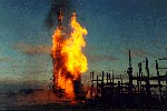 25 тонн нефти разлились и загорелись на нефтепроводе «Покровка – Даниловка» в Оренбургской области