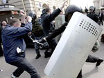 Митинг протеста в Химках закончился задержанием и избиением левых активистов