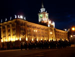 Первая репетиция парада Победы прошла вчера ночью в Екатеринбурге (ФОТО)