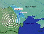 В Молдавии произошло землетрясение силой 4,3 балла