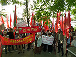 В Дубоссарах прошел митинг протеста против открытия избирательного участка в микрорайоне Коржево (ФОТО)