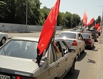 Одесские тягнибоковцы автопробегом отметили день рождение Романа Шухевича (ФОТО)