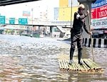 Наводнение в Таиланде: Вода подступает к центральным районам Бангкока