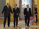 Президенты России, Белоруссии и Казахстана провозгласили начало строительства ЕЭП