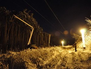 Часть Подмосковья осталась без света