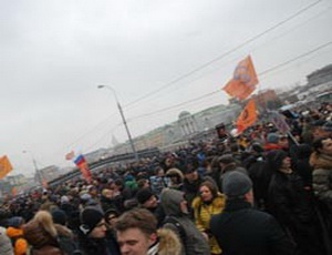 На проспект Сахарова, где пройдет митинг, стянуты силы полиции