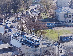 Утвержденный властями проект моста возле вокзала Севастополя лишь частично решает проблему пробок (ФОТО)