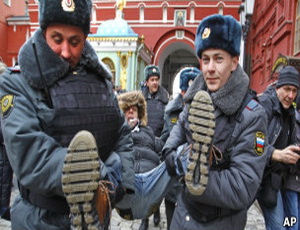 Нарушителей закона о митингах будут сажать в тюрьму