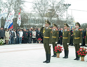 Тираспольчане отмечают 68-ю годовщину освобождения города от немецко-румынских оккупантов (ФОТО)