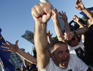 Грузинская оппозиция провела митинги в Тбилиси и Кутаиси