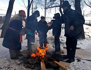 В Москве соберут теплые вещи и белье для бездомных