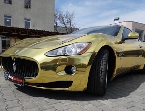 Одессит продает золотой Maserati за 115 тысяч долларов (ФОТО)