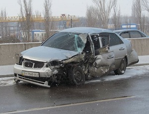 На трассе под Одессой произошло крупное тройное ДТП