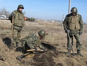 За пять дней в Новобогдановке нашли более 3 тысяч взрывоопасных предметов