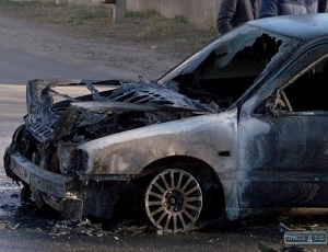 В Одессе за выходные сгорели две иномарки