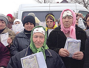 В Николаевской области проходит акция в поддержку агробарона Корнацкого (ФОТО)