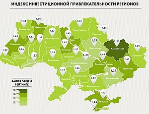 Севастополь вновь занял предпоследнее место в рейтинге инвестиционной привлекательности Украины