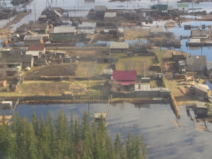 В Якутии подтоплено село Нерюктяйинск